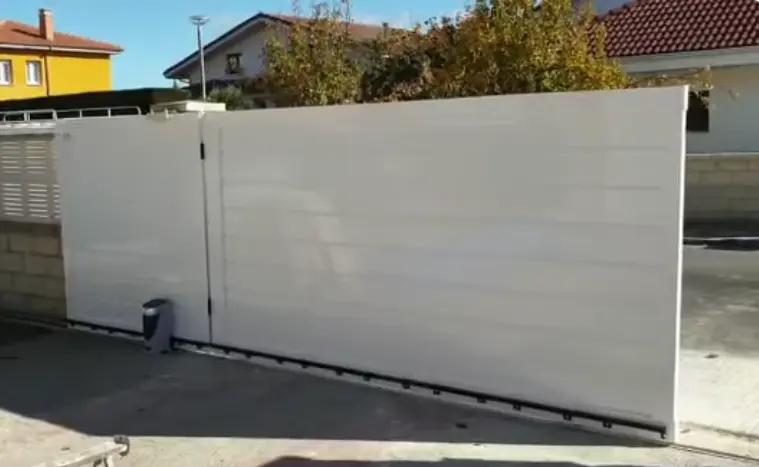 puerta telescopica automática
