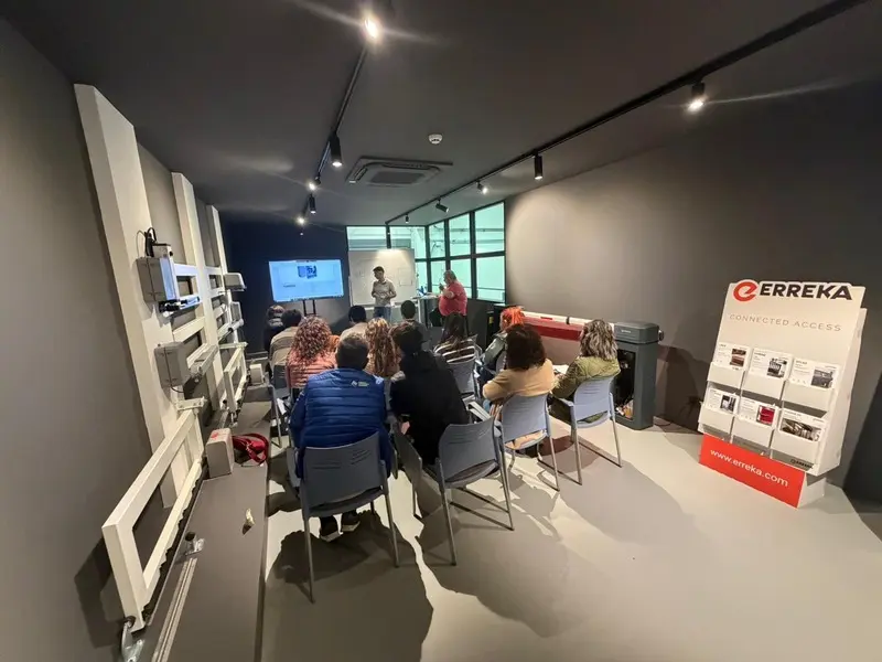 equipo Secades en Erreka